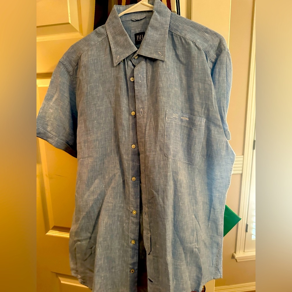 Pedro del Hierro 100% Linen Shirt
